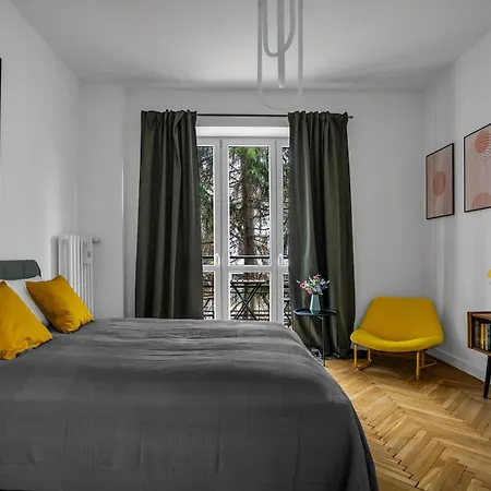 Warsaw Suite Near River - 58M2, Metro, Balcony Esterno foto