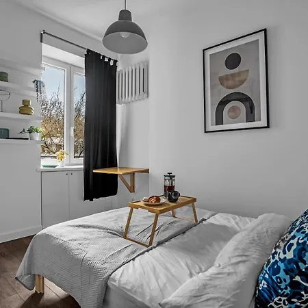 Warsaw Suite Near River - 58M2, Metro, Balcony Esterno foto