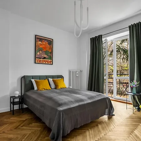 Warsaw Suite Near River - 58M2, Metro, Balcony Esterno foto