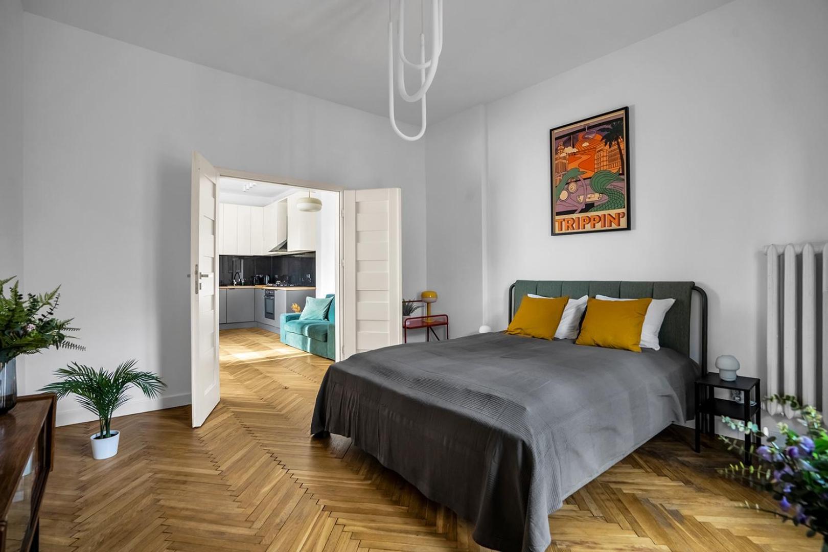 Apartment Near River - 58m2, Metro, Balcony Warsaw